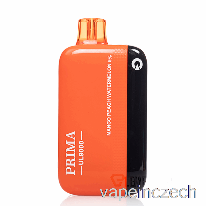Prima Ul9000 Jednorázový Mango Broskev Vodní Meloun Vape Bez Nikotinu